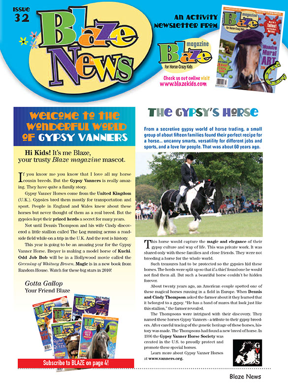 Blaze News features Gypsy Vanners